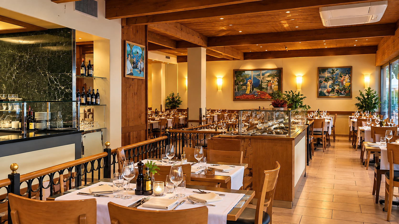 Saal im Ristorante Dolce Vita